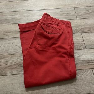 Banana Republic Burnt Red Cargo Pants 4